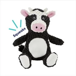 Frisco Cow Textured Plush Squeaky Dog Toy 8 Frisco Cow Textured Plush Squeaky Dog Toy -Frisco 147059 PT2. AC SS1800 V1691776574