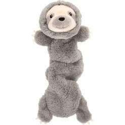 Frisco Sloth Bungee Plush Squeaky Dog Toy