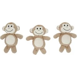 Frisco Monkeys In Tree Hide & Seek Puzzle Plush Squeaky Dog Toy Refills