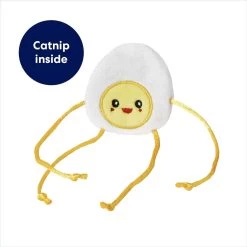 Frisco Plush Dangly Egg Buddy Cat Toy With Catnip 7 Frisco Plush Dangly Egg Buddy Cat Toy With Catnip -Frisco 213844 PT2. AC SS1800 V1691783969