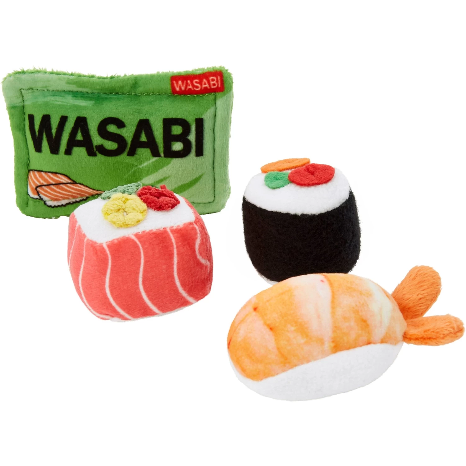Frisco Sushi Plush Cat Toy With Catnip 1 Frisco Sushi Plush Cat Toy With Catnip