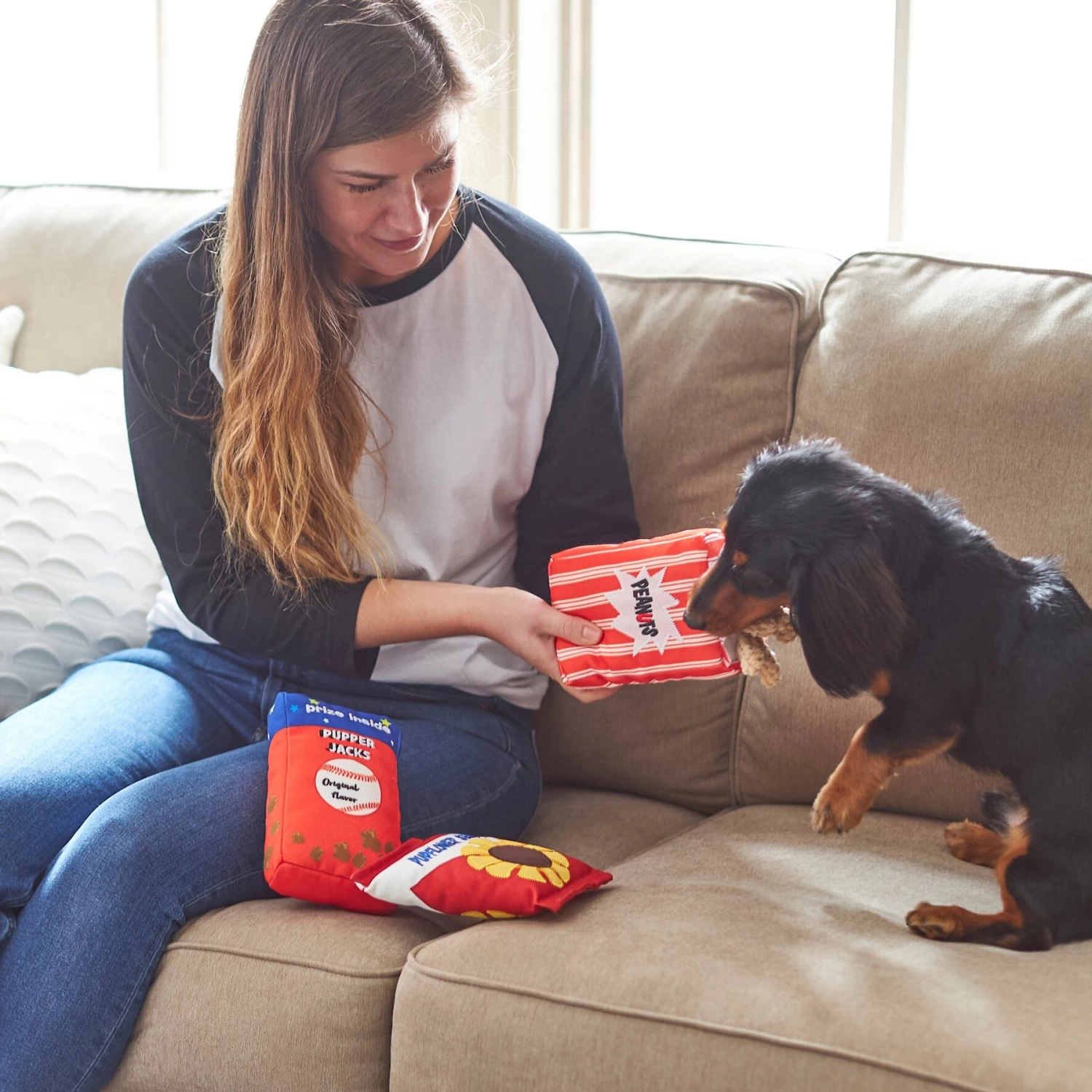 Frisco Baseball Snacks Dog Toy 3 Frisco Baseball Snacks Dog Toy - Image 3
