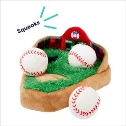 Frisco Baseball Hide & Seek Puzzle Plush Squeaky Dog Toy 10 Frisco Baseball Hide & Seek Puzzle Plush Squeaky Dog Toy -Frisco 252758 PT3. AC SS1800 V1695760895