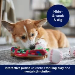 Frisco Baseball Hide & Seek Puzzle Plush Squeaky Dog Toy 12 Frisco Baseball Hide & Seek Puzzle Plush Squeaky Dog Toy -Frisco 252758 PT5. AC SS1800 V1695760990
