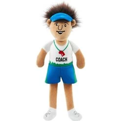 Frisco Gym Teacher Plush Squeaky Dog Toy