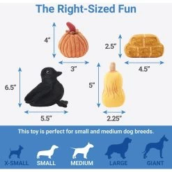 Frisco Fall Farmhouse Hide & Seek Puzzle Plush Squeaky Dog Toy -Frisco 285629 PT2. AC SS1800 V1636990881