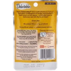 Hartz Delectables Stew Chicken & Tuna Lickable Cat Treat & Frisco Foldable Play Tri-Tunnel Cat Toy 9 Hartz Delectables Stew Chicken & Tuna Lickable Cat Treat & Frisco Foldable Play Tri-Tunnel Cat Toy -Frisco 298074 PT2. AC SS1800 V1621266442