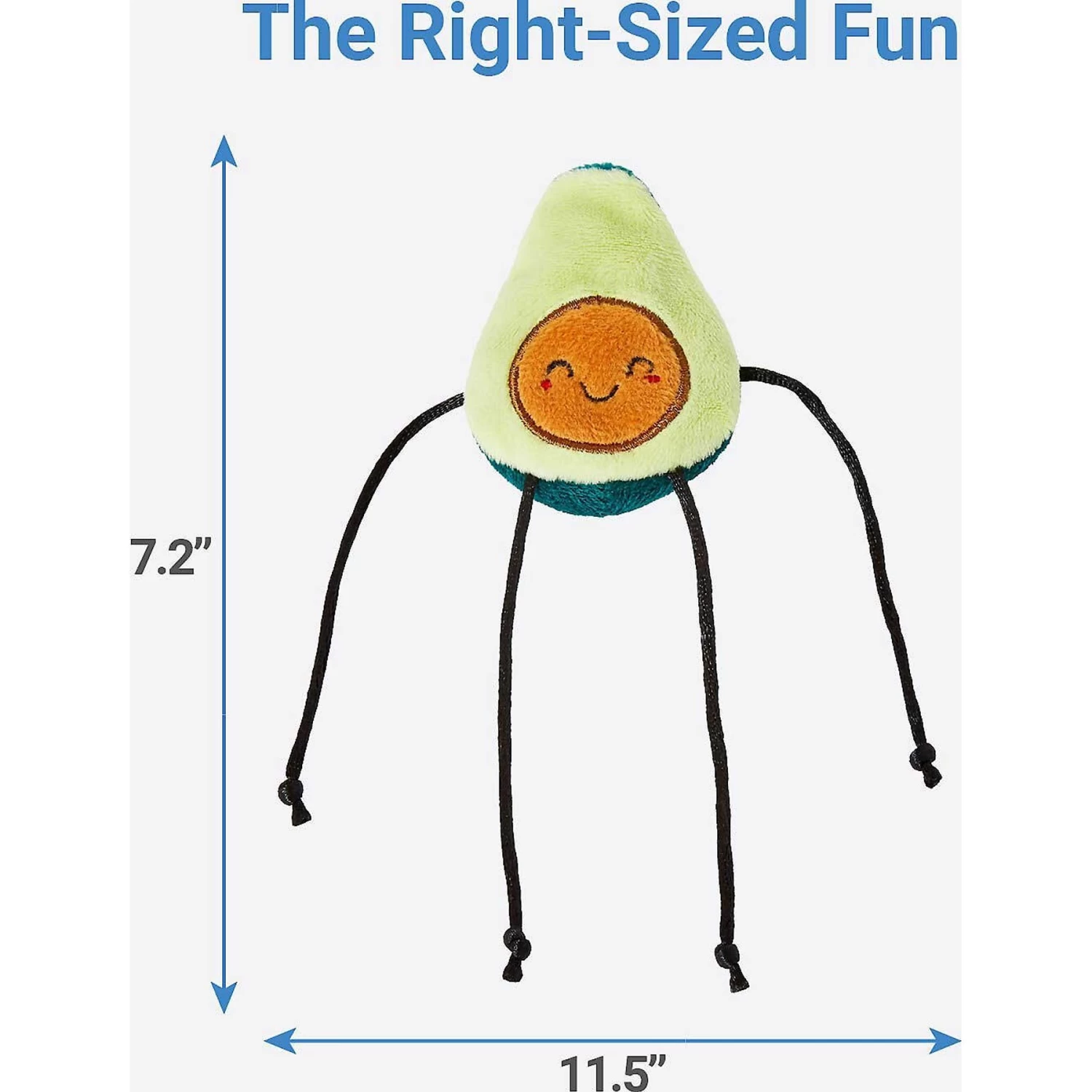 Frisco Cactus Cat Scratching Post & Frisco Dangly Avocado Buddy Plush Cat Toy With Catnip 6 Frisco Cactus Cat Scratching Post & Frisco Dangly Avocado Buddy Plush Cat Toy With Catnip - Image 6