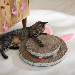 Frisco Easter Bunny Shaped Scratcher Cat Toy With Catnip 6 Frisco Easter Bunny Shaped Scratcher Cat Toy With Catnip -Frisco 304986 PT3. AC SS1800 V1642441652