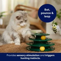 Frisco Bee & Leaf Cat Tracks Cat Toy With Catnip -Frisco 308889 PT3. AC SS1800 V1695241917