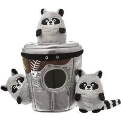 Frisco Volcano Hide & Seek Puzzle Plush Squeaky Dog Toy & Frisco Trash Can & Raccoons Hide & Seek Puzzle Plush Squeaky Dog Toy -Frisco 962054 PT5. AC SS1800 V1694783953