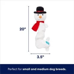Frisco Holiday Reindeer Bungee Plush Squeaky Dog Toy & Frisco Holiday Snowman Bungee Plush Squeaky Dog Toy -Frisco 986126 PT6. AC SS1800 V1698346252